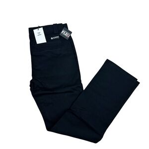 Element Men's Flex Sawyer Black Chino Pants